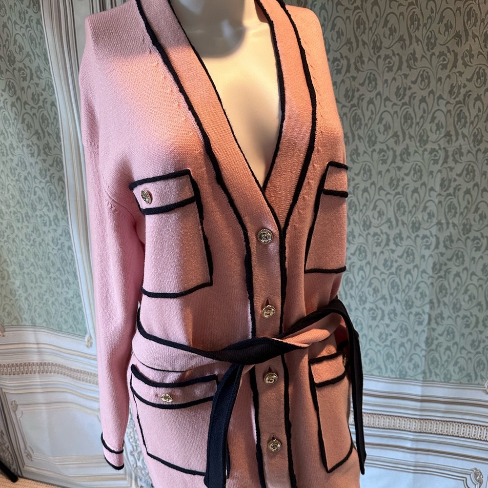 Chanel 21S Runway Cashmere Dress/Cardigan - BNWT - Picture 7 of 11